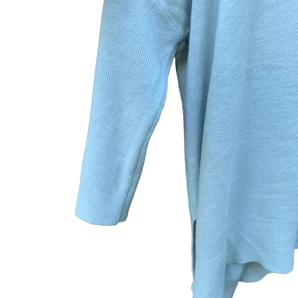 PHILOSOPHY baby blue oversized knit sweater size medium - Picture 3 of 4